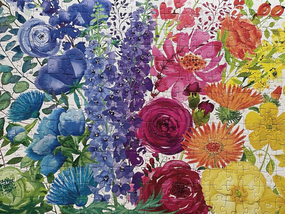 Floral Rainbow ✅🚫 - Ravensburger puzzle collectible [Barcode 4005556171293] - Main Image 2