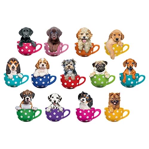 Pups In Cups - Cra-Z-Art puzzle collectible [Barcode 4895145418249] - Main Image 1