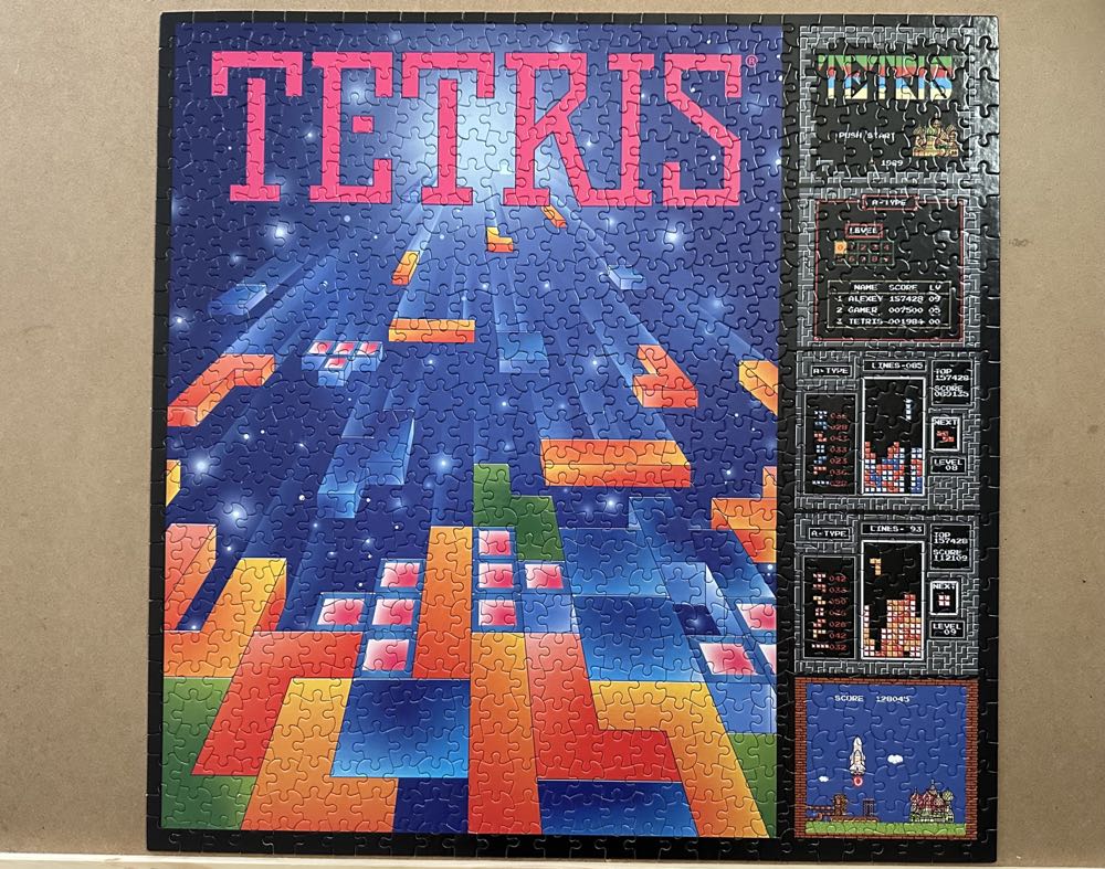 Tetris Levels - Ceaco puzzle collectible [Barcode 021081291811] - Main Image 2