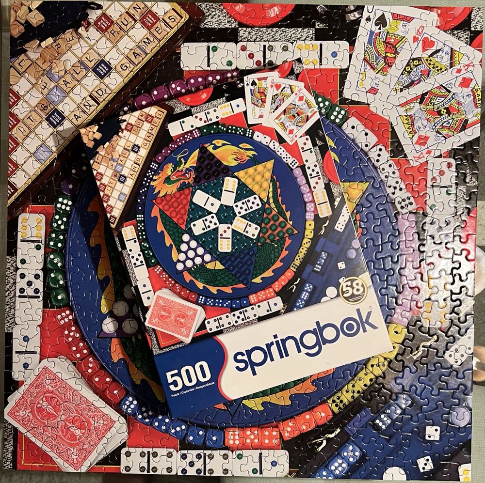 It’s All Fun and Games*^ - Springbok puzzle collectible [Barcode 091683025404] - Main Image 4