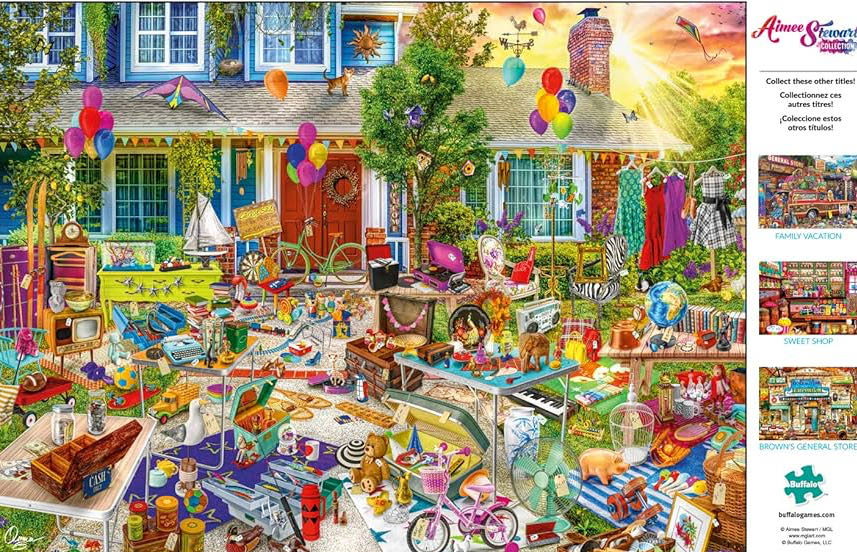 Yard Sale - Buffalo puzzle collectible [Barcode 079346994519] - Main Image 2