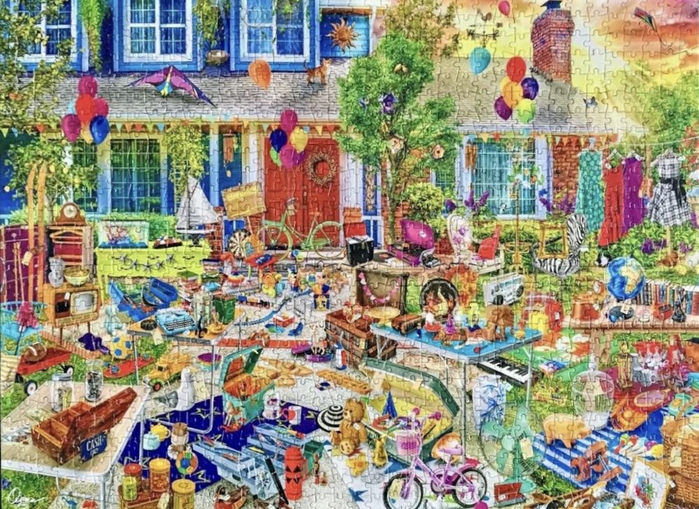 Yard Sale - Buffalo puzzle collectible [Barcode 079346994519] - Main Image 3