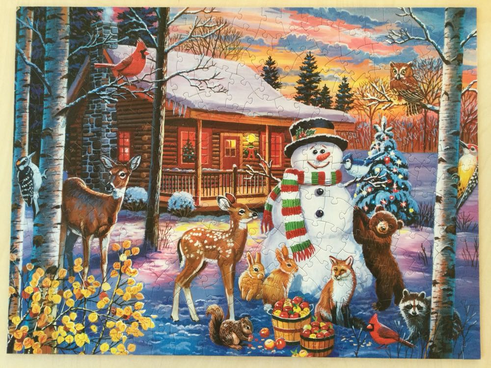 Winter Visitors - MasterPieces puzzle collectible [Barcode 705988321535] - Main Image 2
