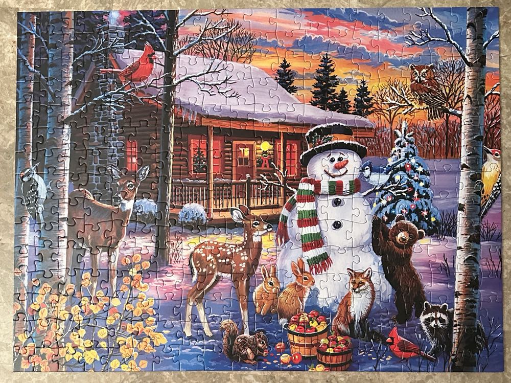 Winter Visitors - MasterPieces puzzle collectible [Barcode 705988321535] - Main Image 3