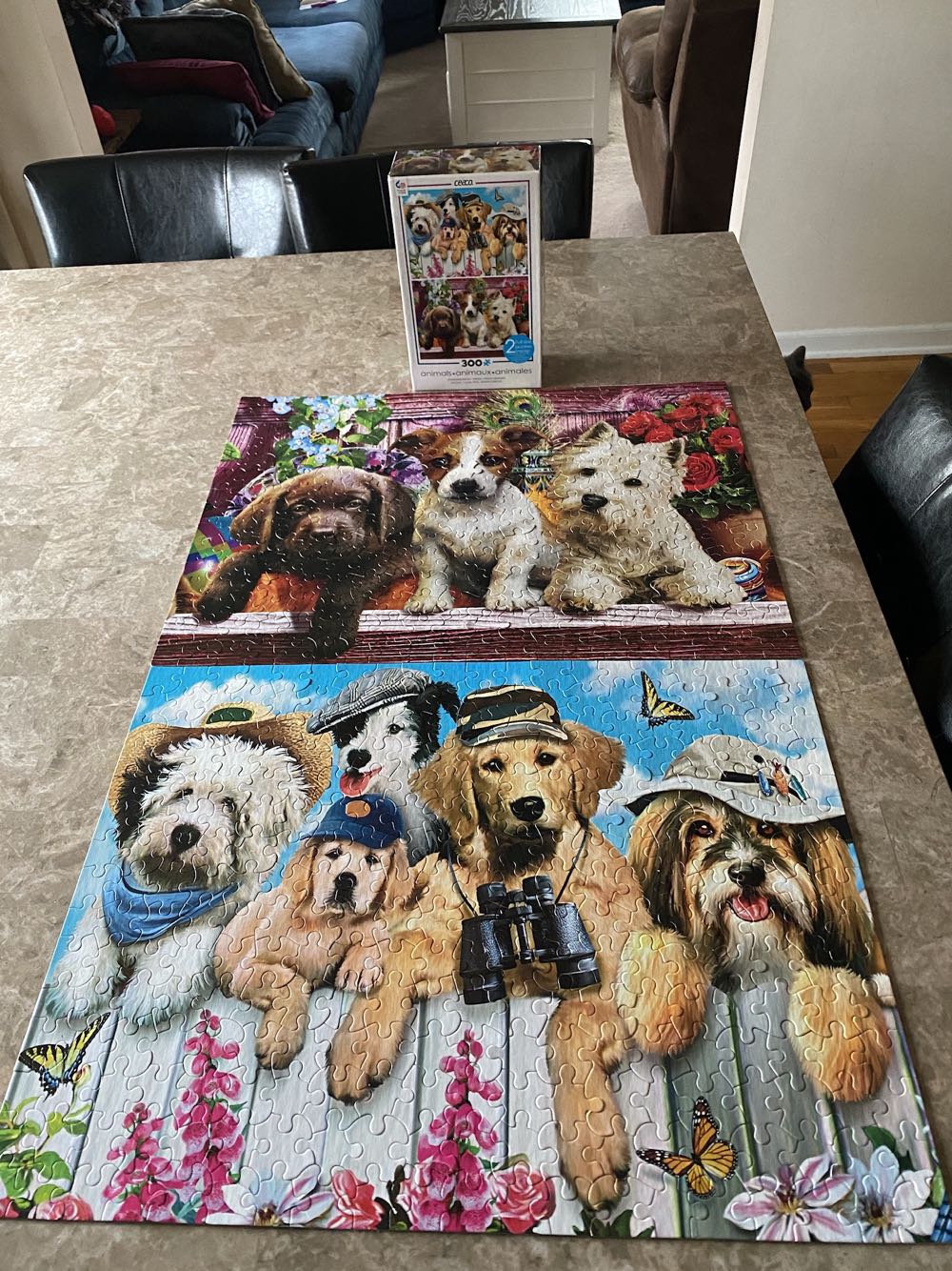 Puppy Puzzles - Ceaco, Inc. puzzle collectible [Barcode 021081031158] - Main Image 2