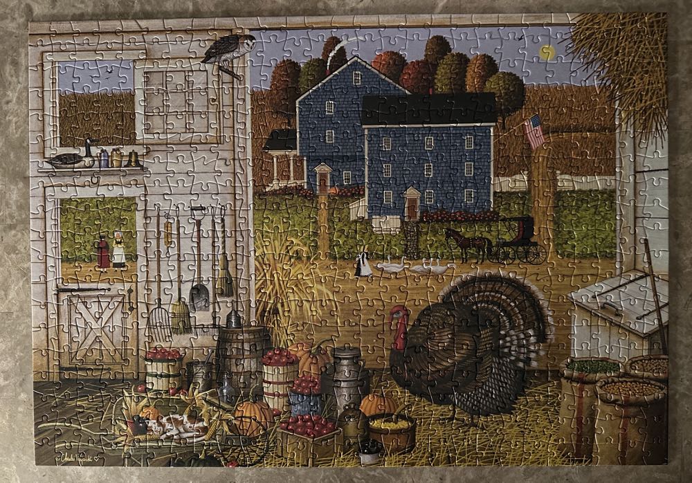 Turkey In The Straw - Buffalo 🇺🇸 puzzle collectible [Barcode 079346037575] - Main Image 3