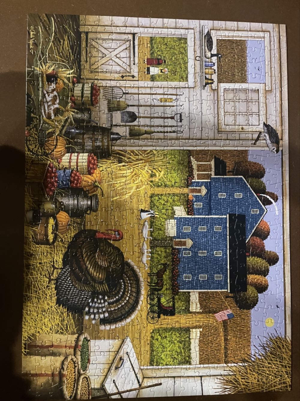 Turkey In The Straw - Buffalo 🇺🇸 puzzle collectible [Barcode 079346037575] - Main Image 4