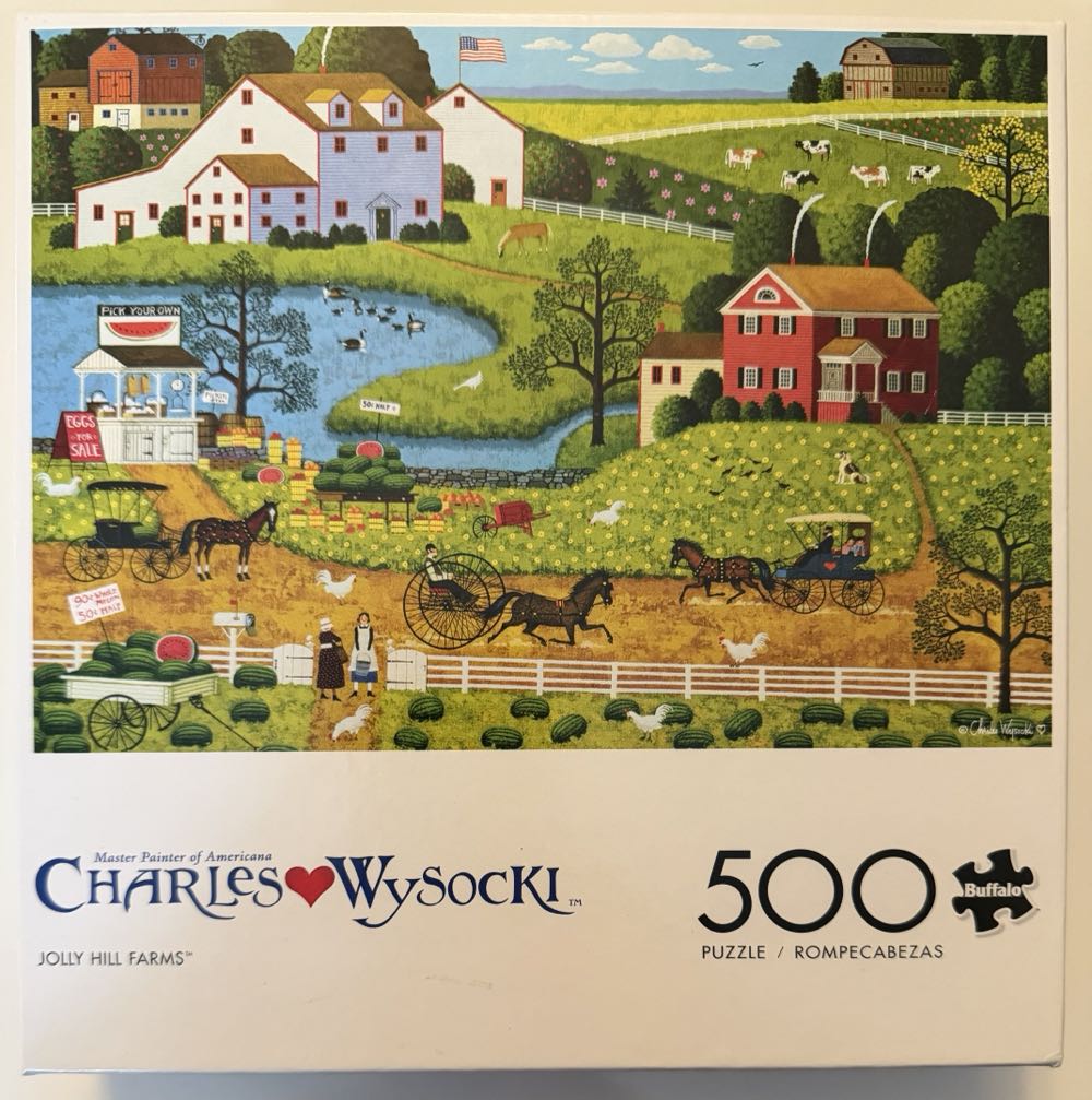 Jolly Hill Farms  - Buffalo puzzle collectible [Barcode 079346037568] - Main Image 2