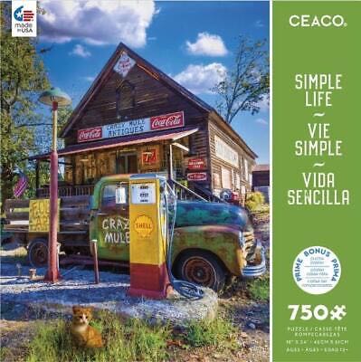 Crazy Mule Antiques* - Ceaco puzzle collectible [Barcode 021081280105] - Main Image 2