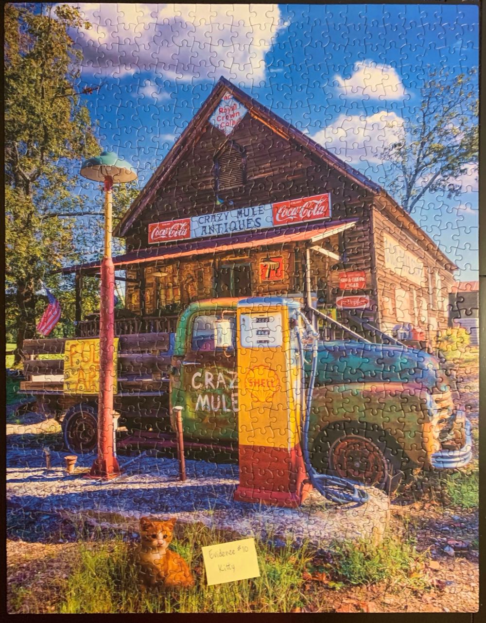 Crazy Mule Antiques* - Ceaco puzzle collectible [Barcode 021081280105] - Main Image 3