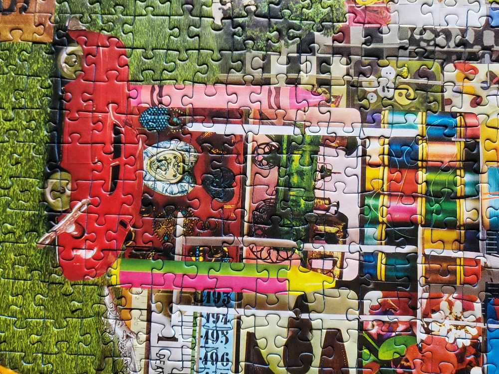 Eames House Of Cards Fantasy - Ravensburger puzzle collectible [Barcode 4005556171910] - Main Image 3