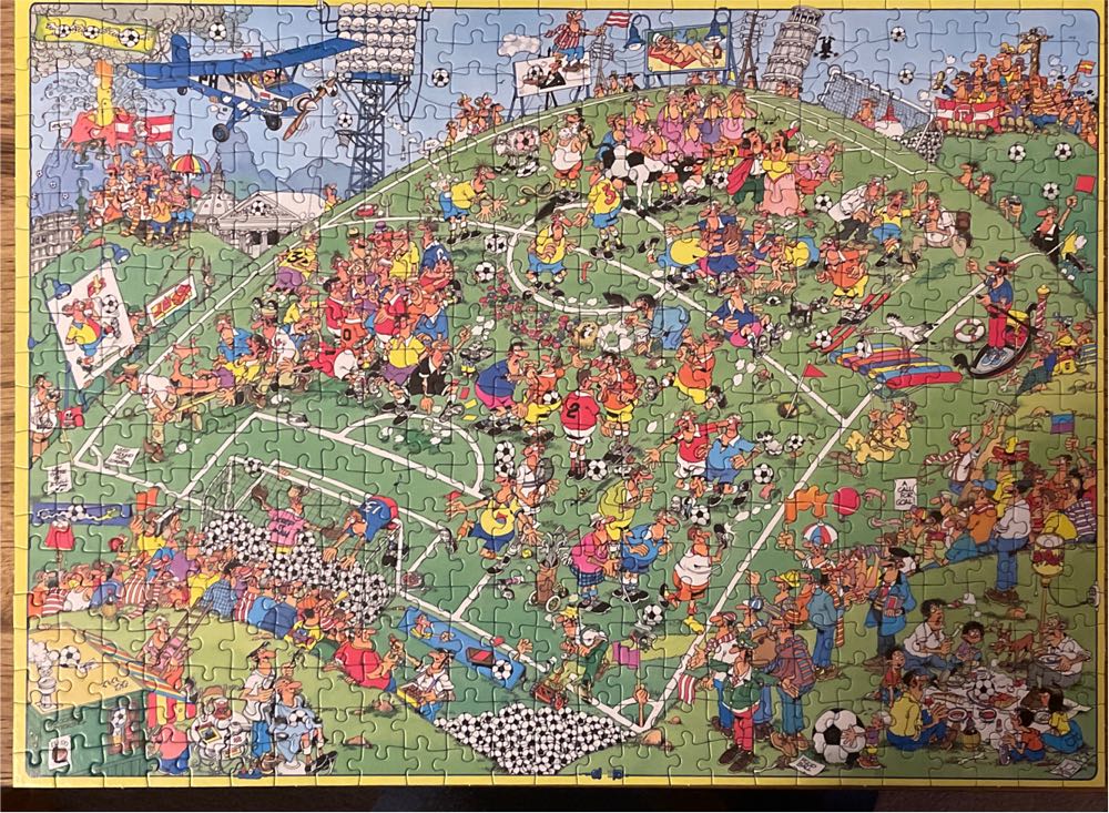 Goal / Voetbal - Jumbo Comics puzzle collectible [Barcode 8710126172766] - Main Image 2