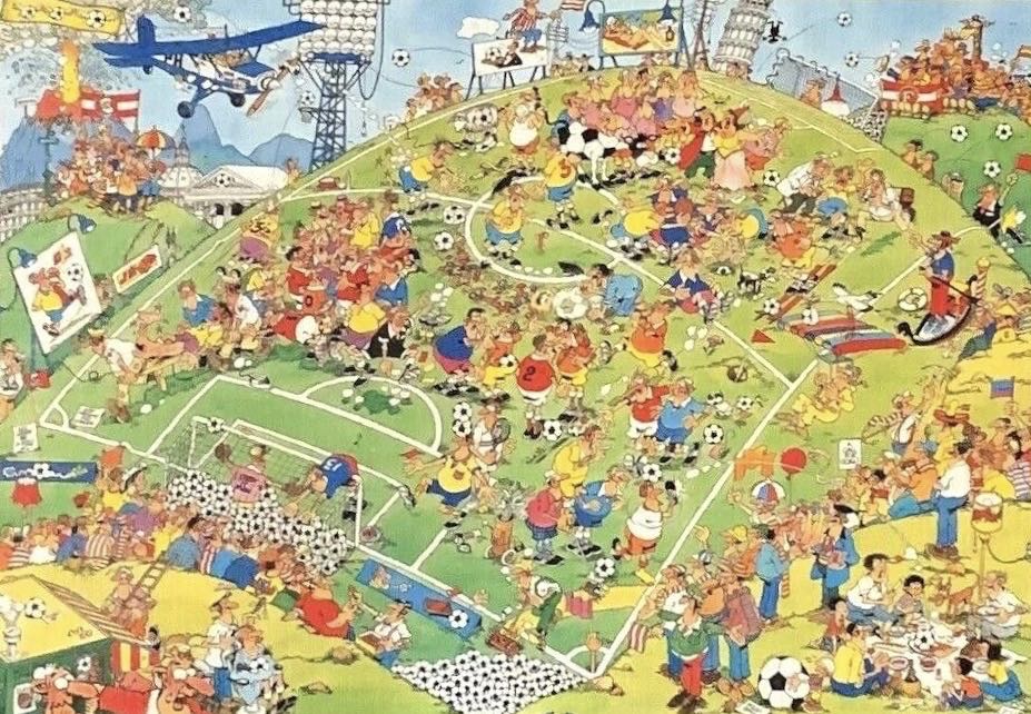 Goal / Voetbal - Jumbo Comics puzzle collectible [Barcode 8710126172766] - Main Image 3