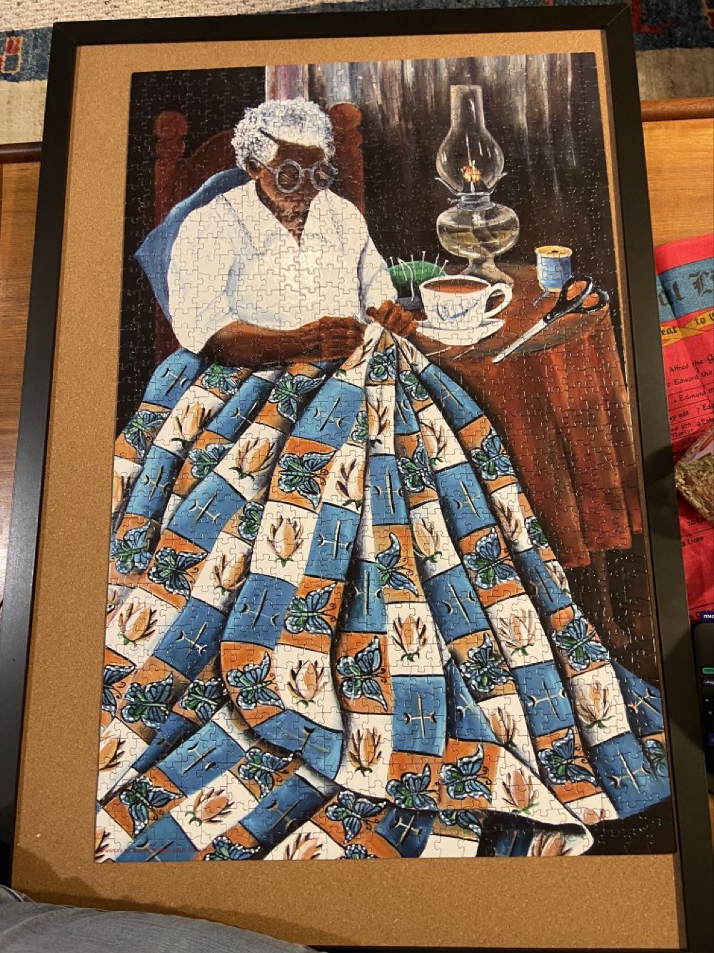 Gramma’s Hands - SunsOut puzzle collectible [Barcode 796780468573] - Main Image 2