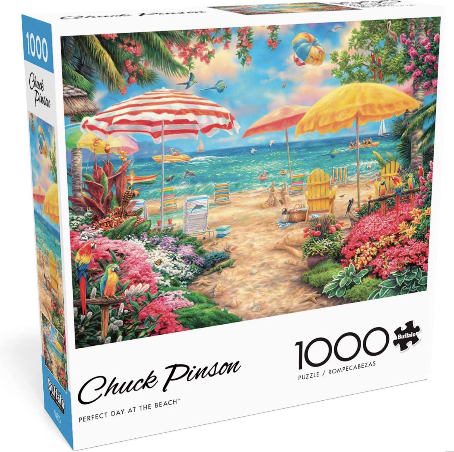 Perfect Day At The Beach - Buffalo puzzle collectible [Barcode 079346123209] - Main Image 2