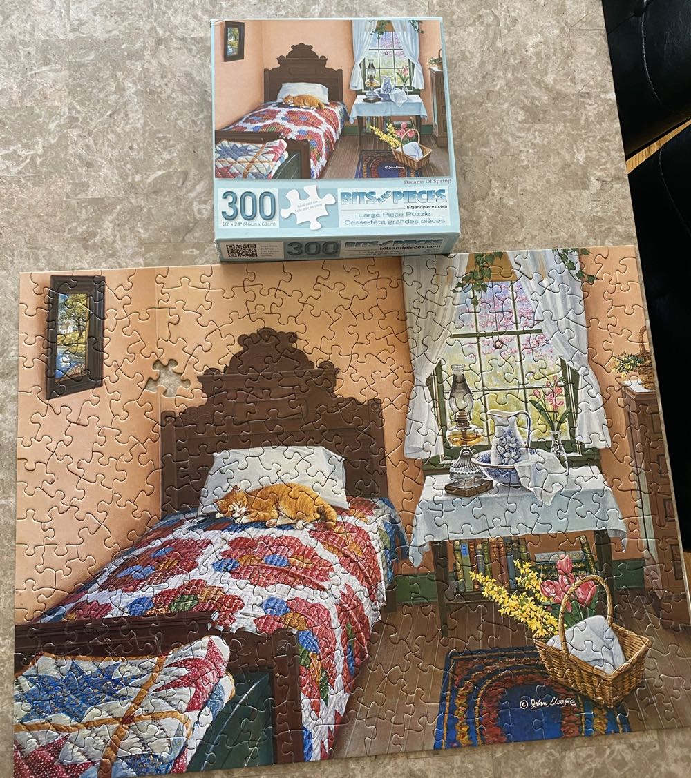 Dreams of Spring*% - Bits And Pieces puzzle collectible [Barcode 192949037497] - Main Image 2