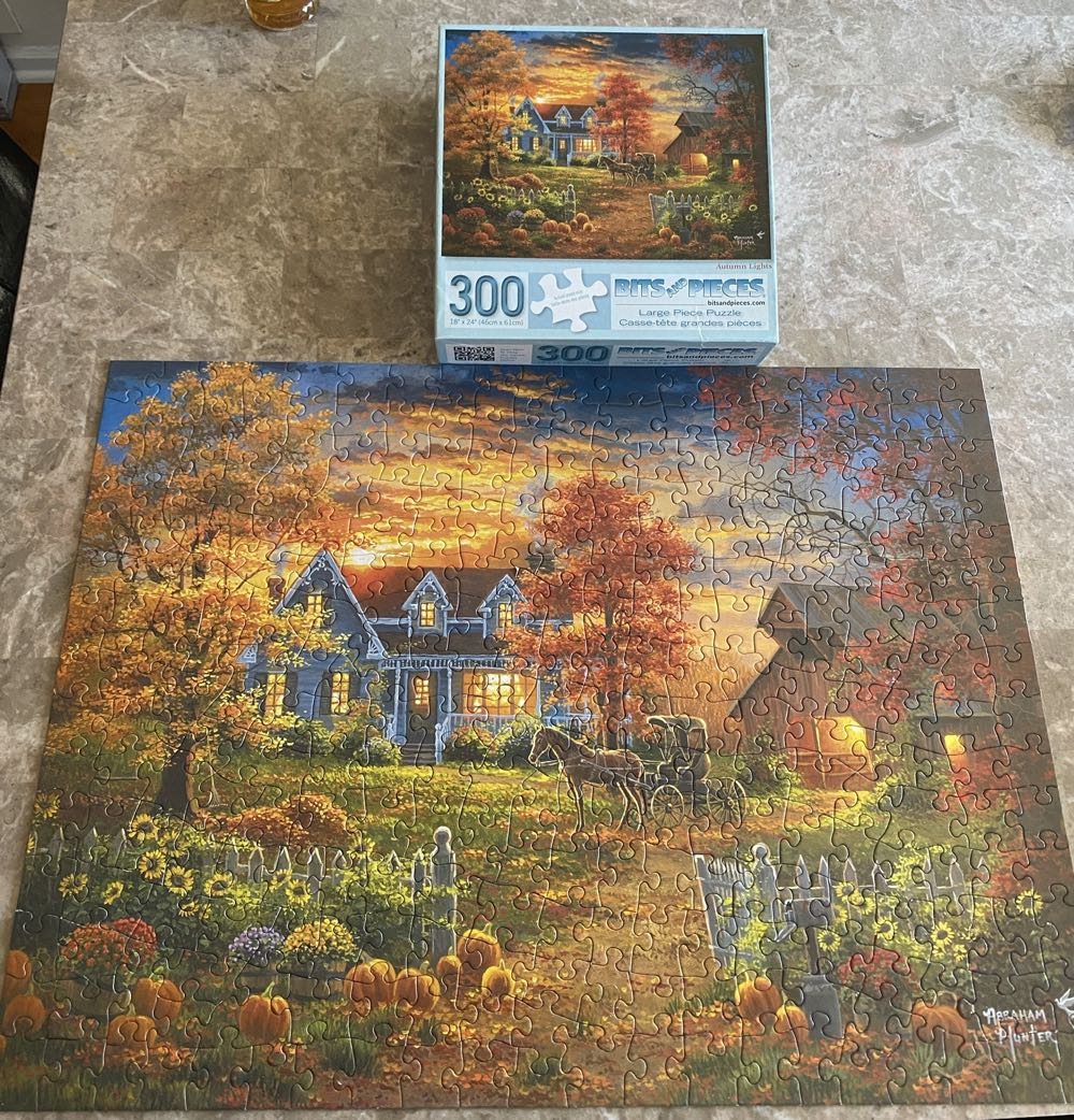Autumn Lights - Bits And Pieces puzzle collectible [Barcode 192949031464] - Main Image 2