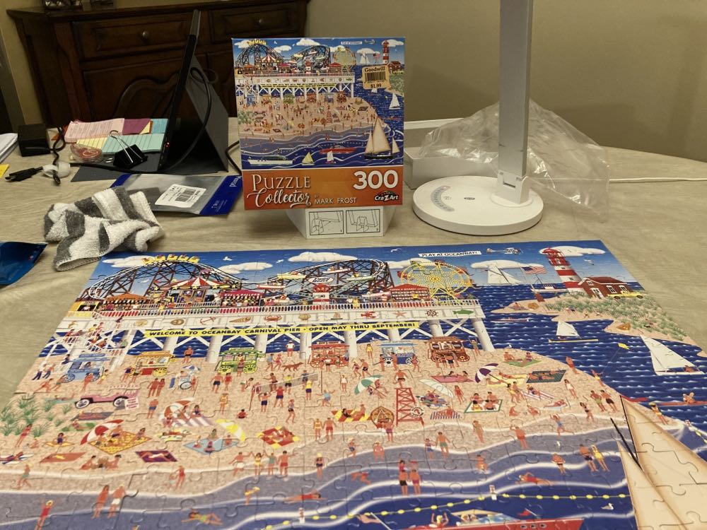 Oceanbay Carnival Pier - Cra Z Art puzzle collectible [Barcode 4895145423960] - Main Image 2