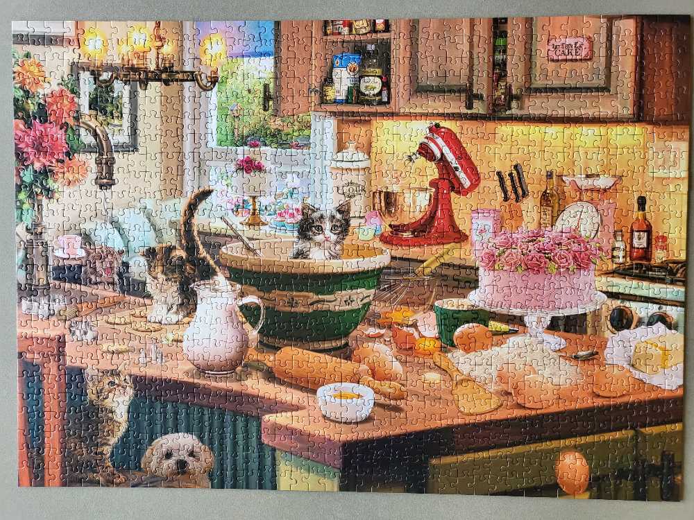 At The Kitchen Table Secret (maken) SCHACH KAST 1️⃣ - Schmidt puzzle collectible [Barcode 4001504599195] - Main Image 2