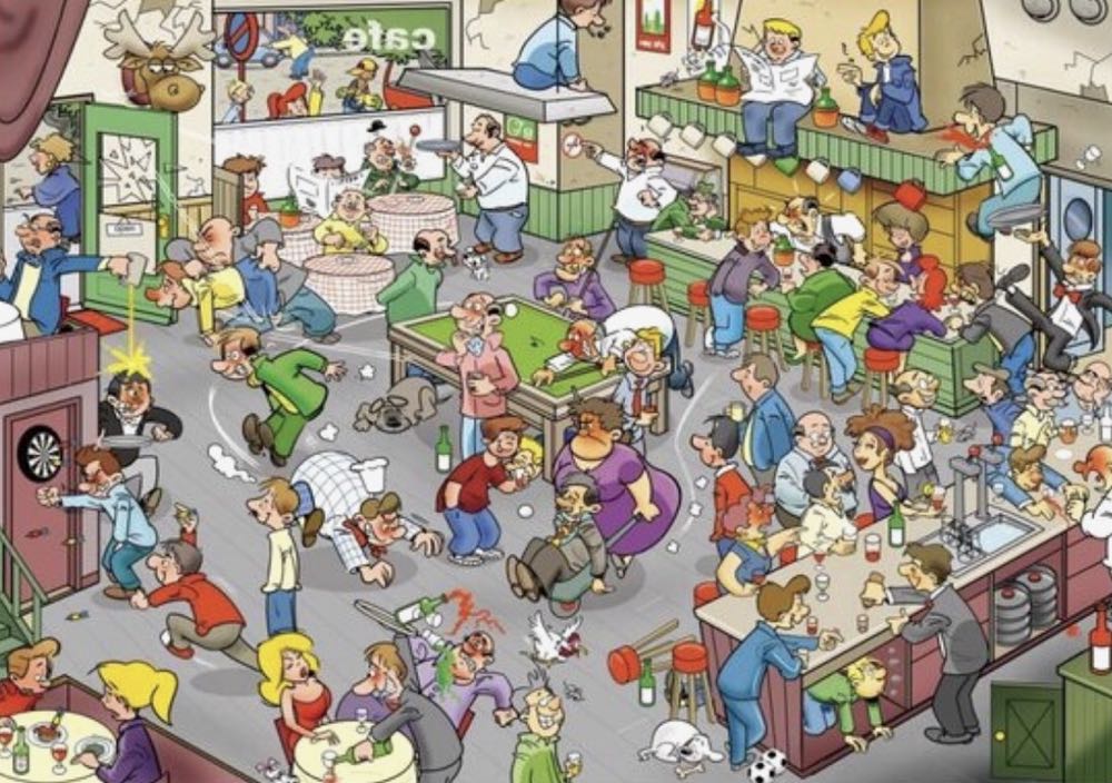 Thats Life - Pub - goliath puzzle collectible [Barcode 8711808713024] - Main Image 2