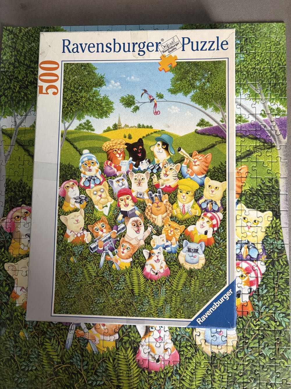 Cat’s Club: Bird Watching - Ravensburger puzzle collectible [Barcode 4005556144136] - Main Image 3