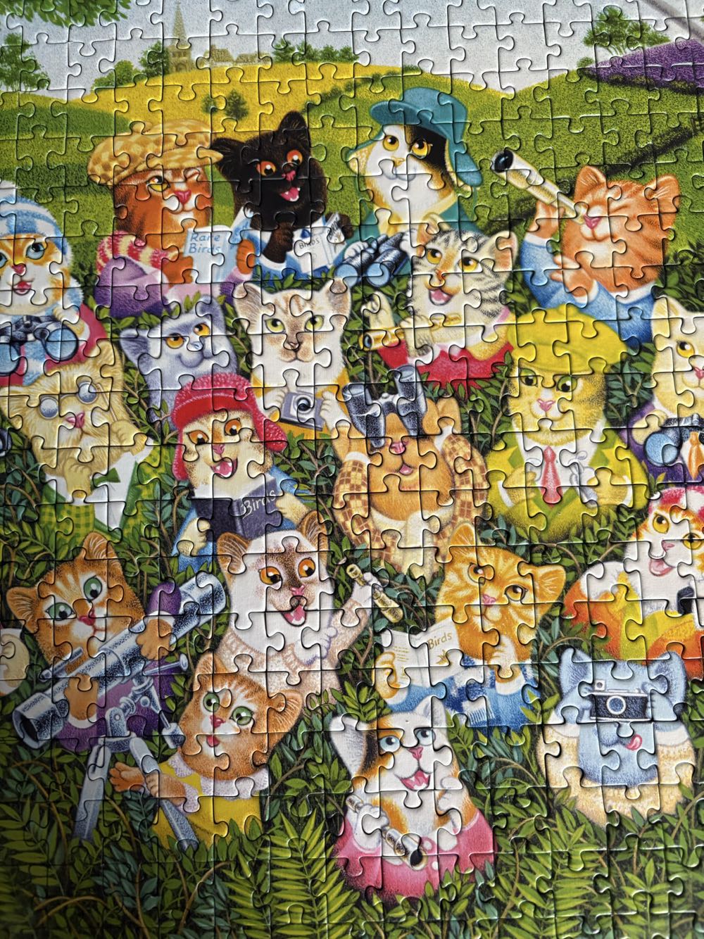 Cat’s Club: Bird Watching - Ravensburger puzzle collectible [Barcode 4005556144136] - Main Image 4