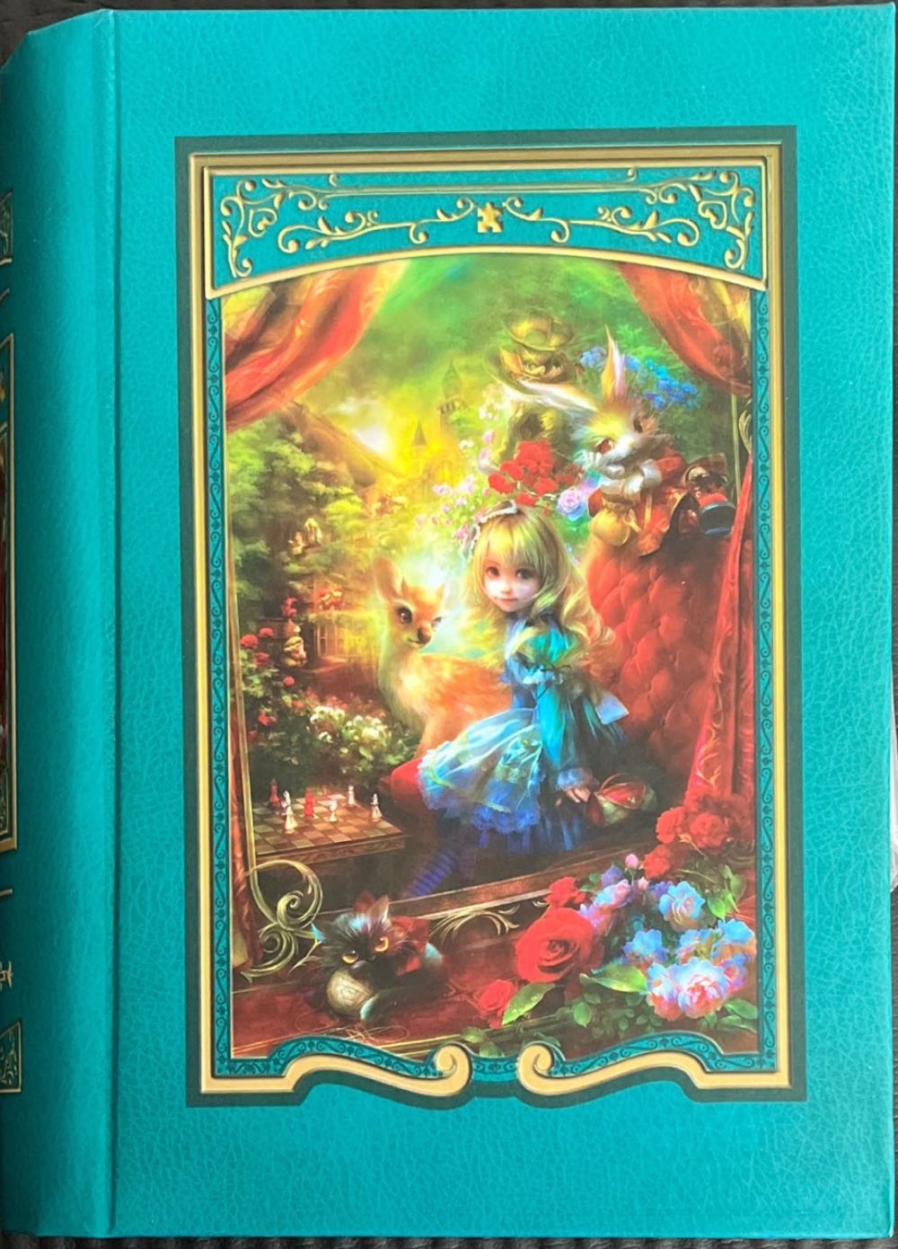 Alice At The Chessboard - Masterpieces Puzzles puzzle collectible [Barcode 705988316487] - Main Image 2