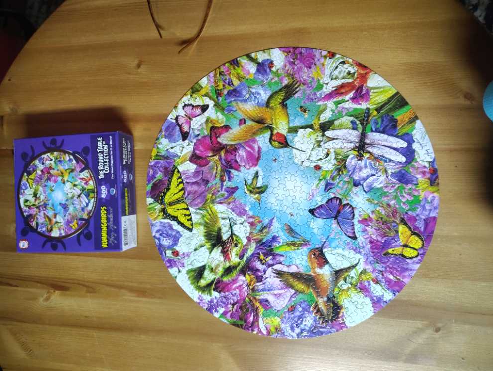 Hummingbirds /Jim Tilson - A Broader View puzzle collectible [Barcode 851941004127] - Main Image 3