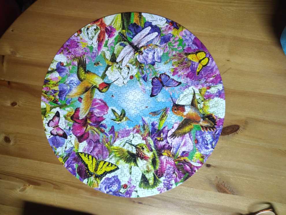 Hummingbirds /Jim Tilson - A Broader View puzzle collectible [Barcode 851941004127] - Main Image 4