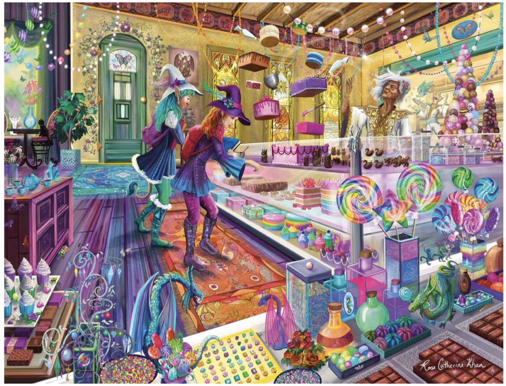 Fantasy Bake Shop Piece Jigsaw Puzzle - All Jigsaw Puzzles puzzle collectible [Barcode 5056318132099] - Main Image 2