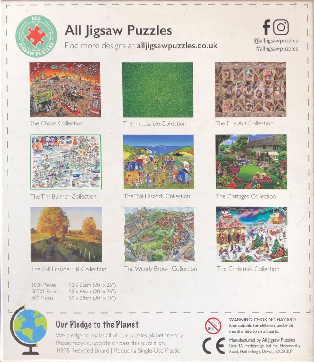 Fantasy Bake Shop Piece Jigsaw Puzzle - All Jigsaw Puzzles puzzle collectible [Barcode 5056318132099] - Main Image 4