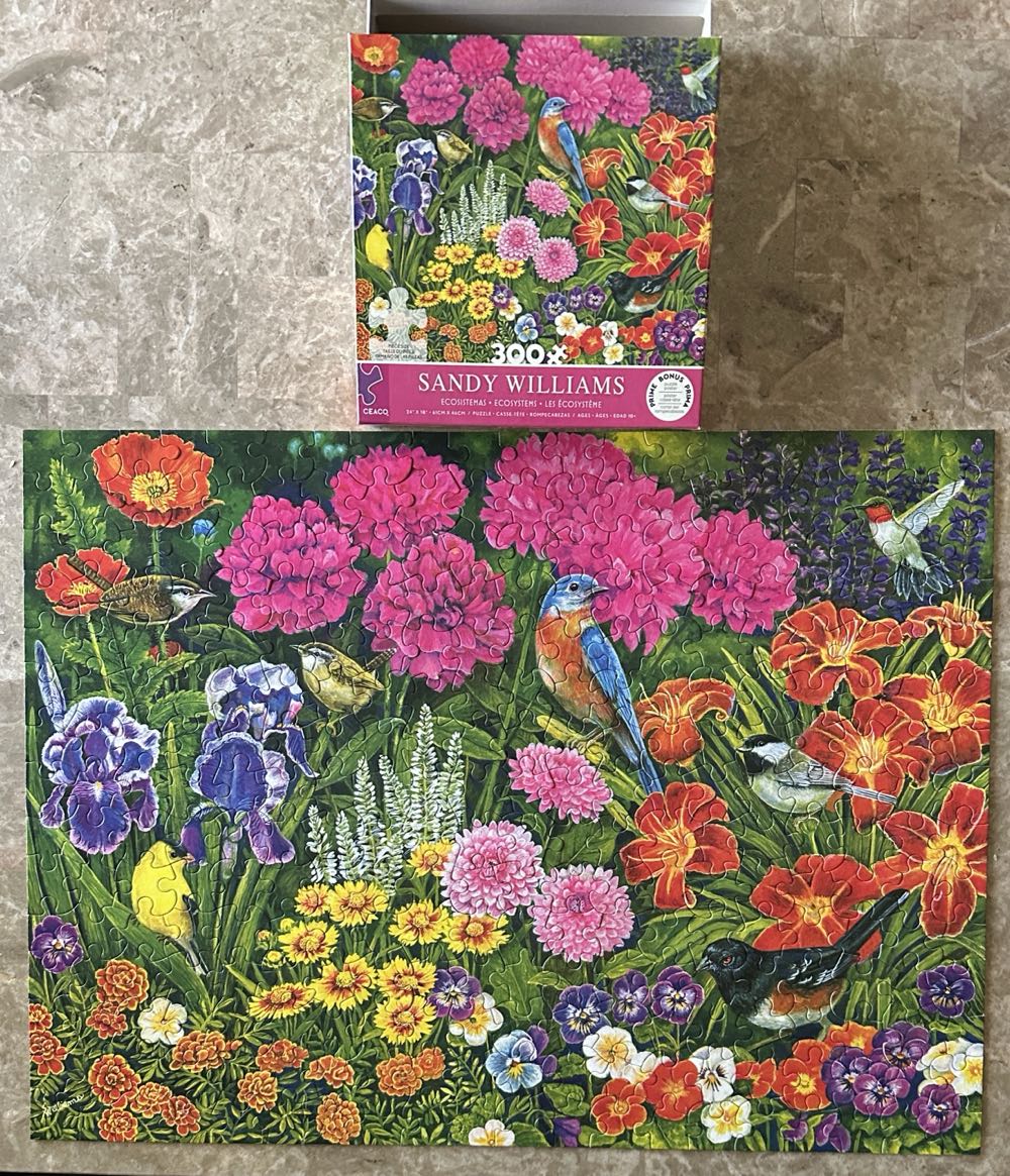 Summer Garden - Ceaco puzzle collectible [Barcode 021081222631] - Main Image 2