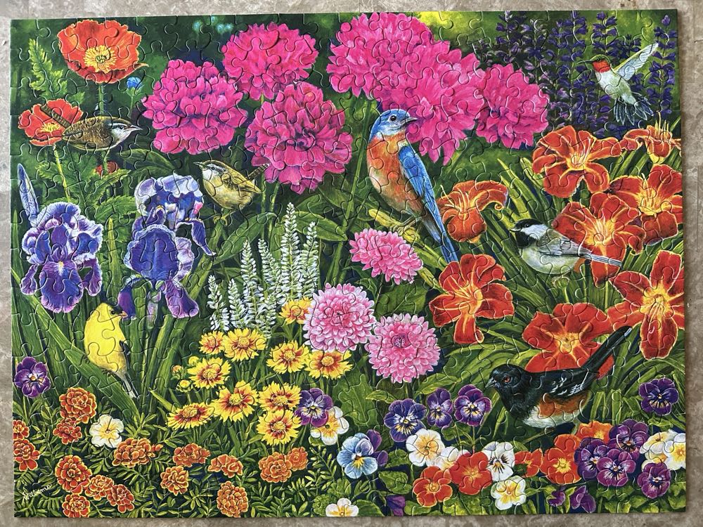 Summer Garden - Ceaco puzzle collectible [Barcode 021081222631] - Main Image 3