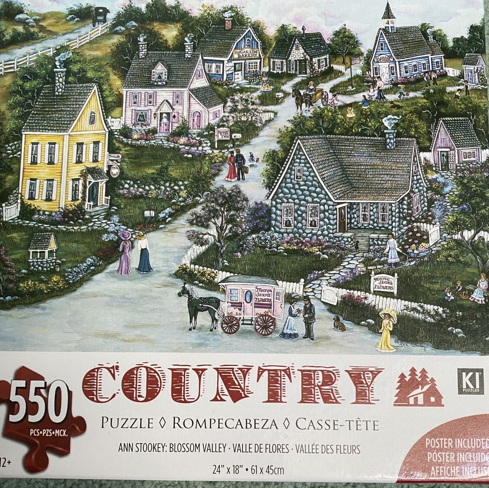 Ensky 500 Piece Art Crystal Jigsaw Kiki’s Delivery Service Koriko 38x53cm Ensky Jigsaw Witch Town Floating Town In The Sea 38x53cm