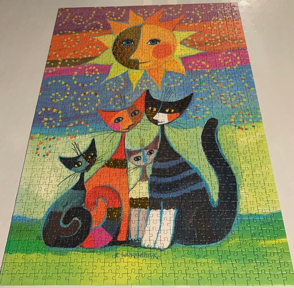 Heye Sun - 1000pc Jigsaw Puzzle - HEYE puzzle collectible [Barcode 4001689291587] - Main Image 2