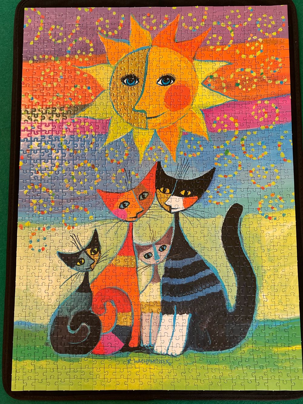 Heye Sun - 1000pc Jigsaw Puzzle - HEYE puzzle collectible [Barcode 4001689291587] - Main Image 4