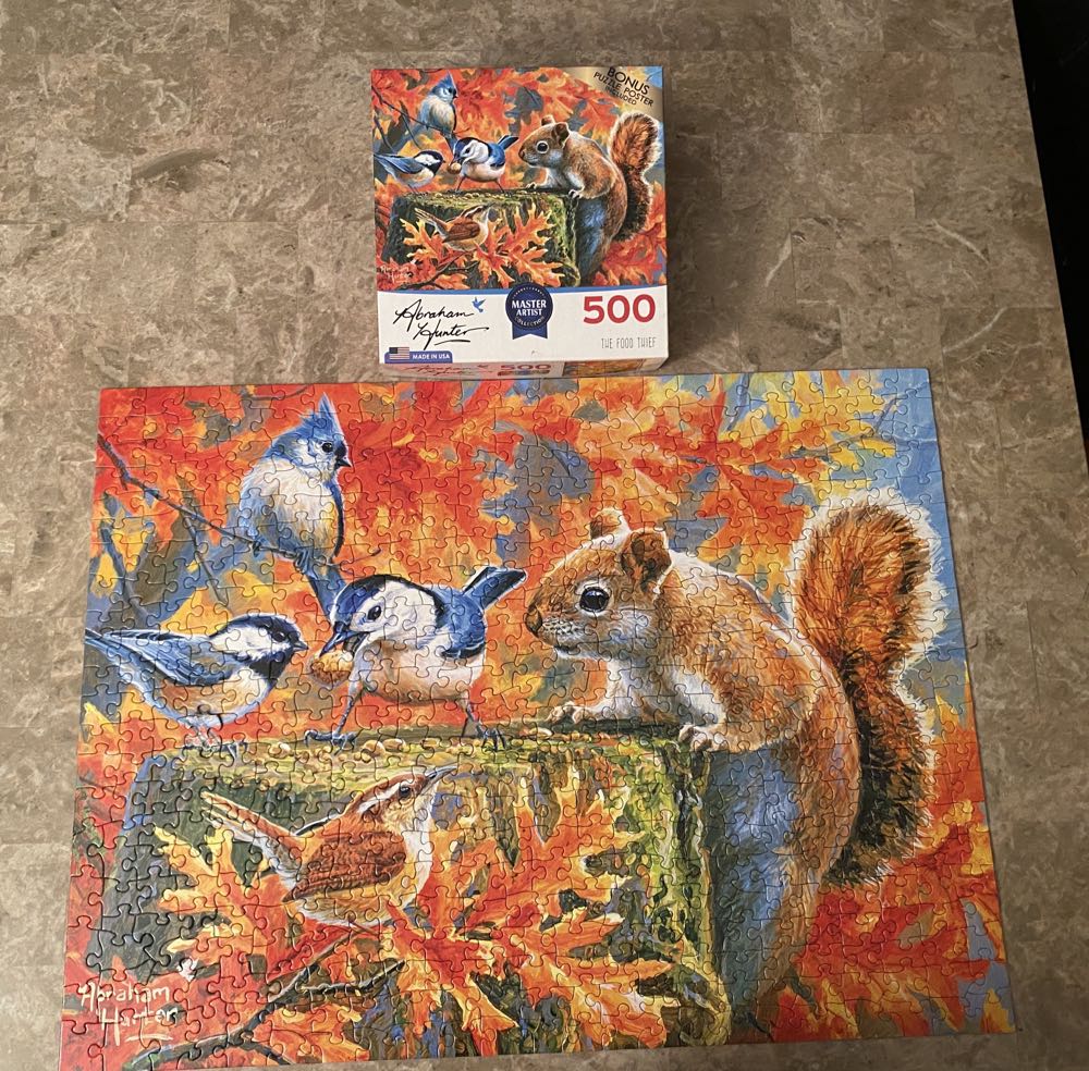 The Food Thief (V) 🧩 - CraZArt puzzle collectible [Barcode 4895145430586] - Main Image 2