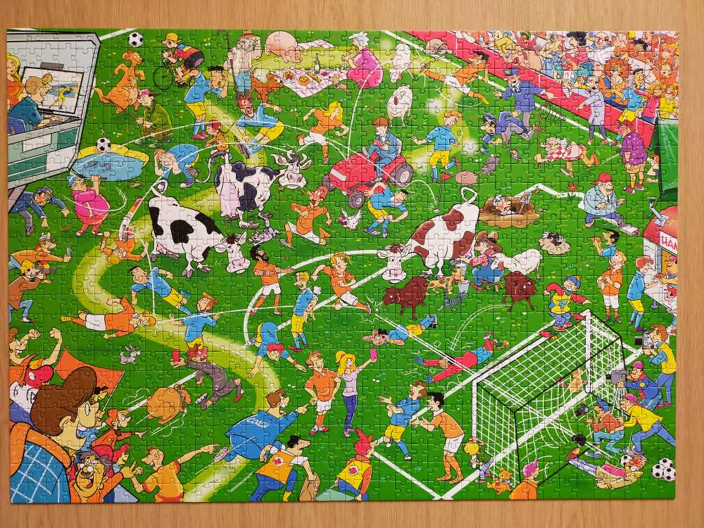 That’s Life. Voetbal Puzzel Oranjeleeuwen - goliath puzzle collectible [Barcode 8711808713932] - Main Image 2