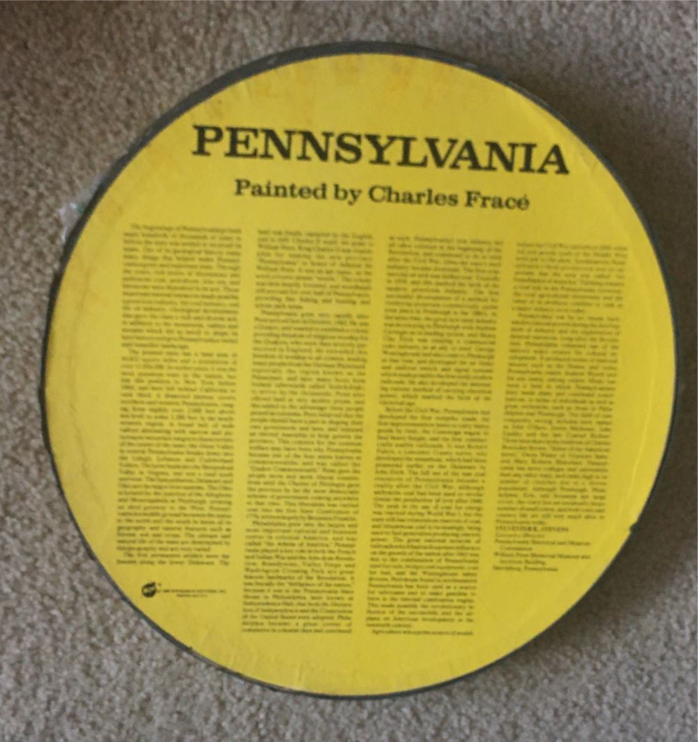 Pennsylvania - State Map - Springbok puzzle collectible - Main Image 2