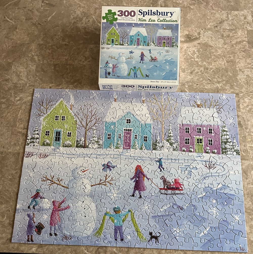 Snow Day - Spilsbury Puzzle Co. puzzle collectible [Barcode 192949056306] - Main Image 2