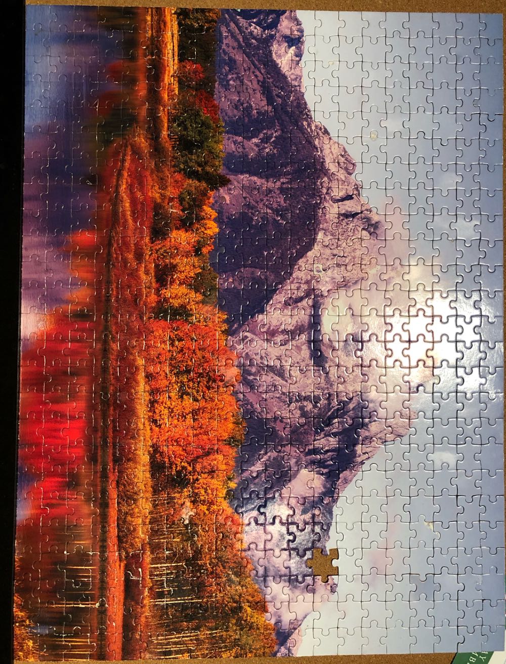 Oxbow Bend, Grand Teton, Wyoming - Hinkler 🇦🇺 puzzle collectible [Barcode 9354537003197] - Main Image 3