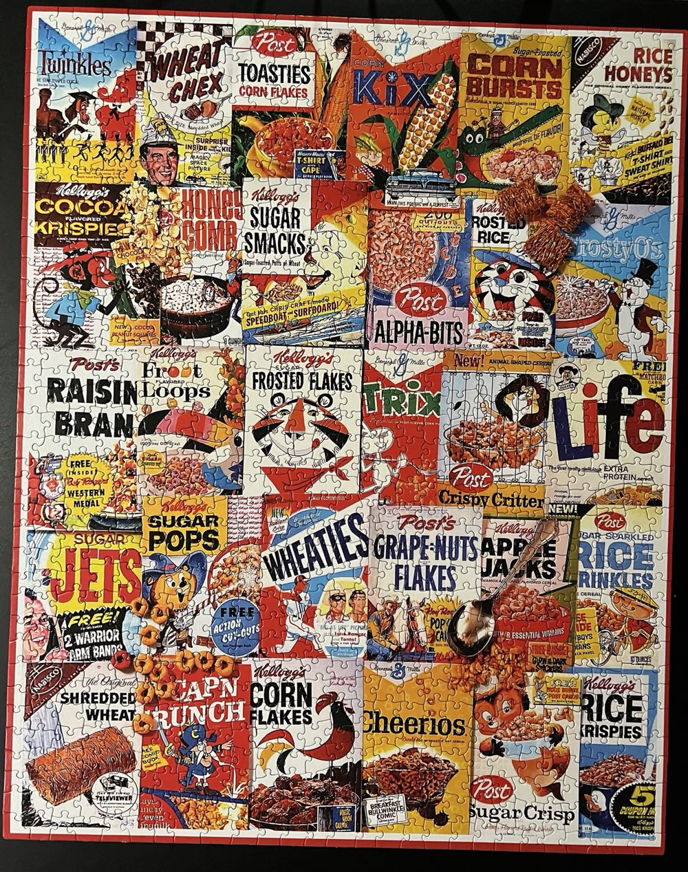 Cereal Boxes - 2013 - White Mountain puzzle collectible [Barcode 724819255351] - Main Image 2