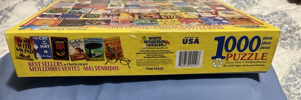 ZZ - Best Sellers (SOLD) - White Mountain puzzle collectible [Barcode 724819255108] - Main Image 3