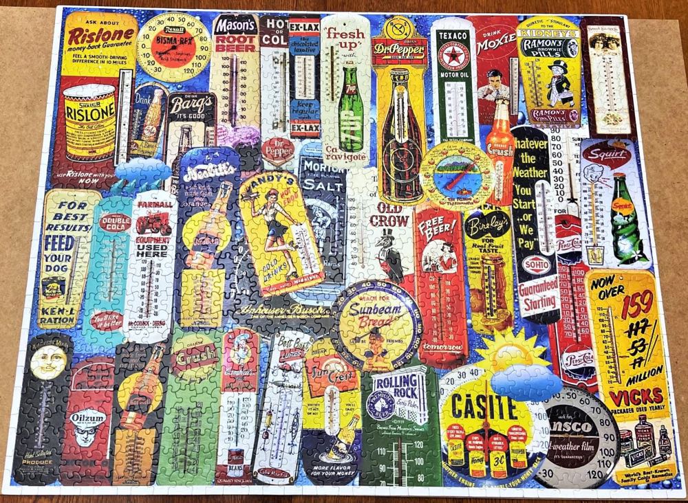 What’s The Temperature? - White Mountain puzzle collectible [Barcode 724819256570] - Main Image 2