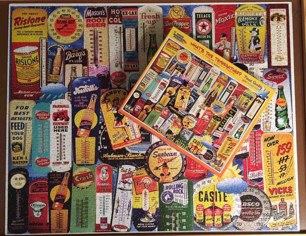 What’s The Temperature? - White Mountain puzzle collectible [Barcode 724819256570] - Main Image 3