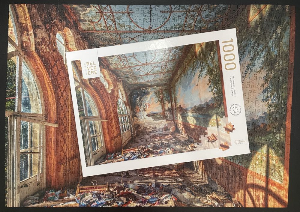 Wanderlust walls - Pierre Belvédère puzzle collectible [Barcode 061152815201] - Main Image 2