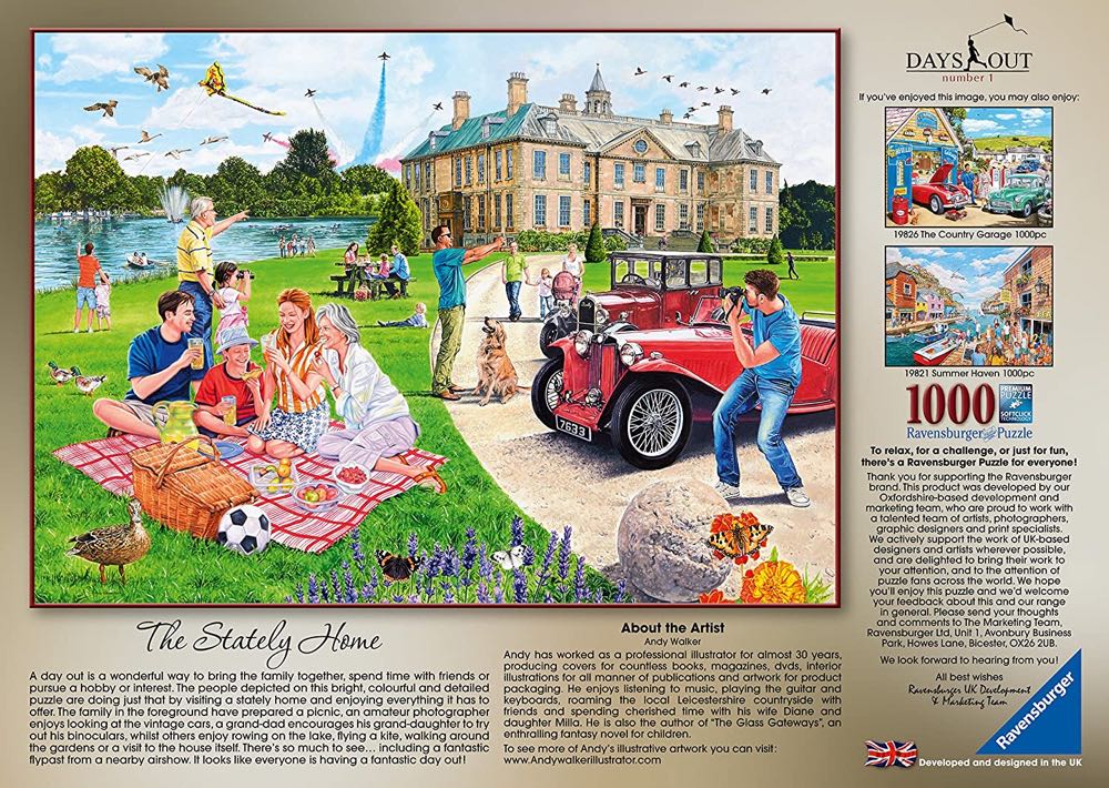 The Stately Home - Ravensburger puzzle collectible [Barcode 4005556198191] - Main Image 2