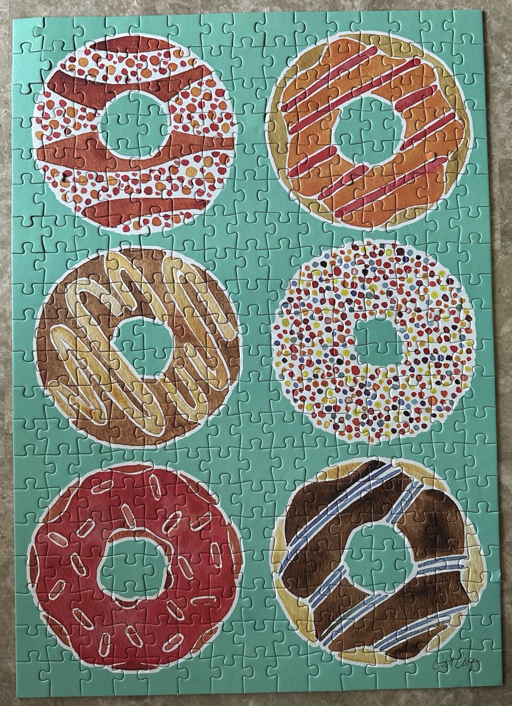 Donuts - Lang puzzle collectible [Barcode 9781469417363] - Main Image 3
