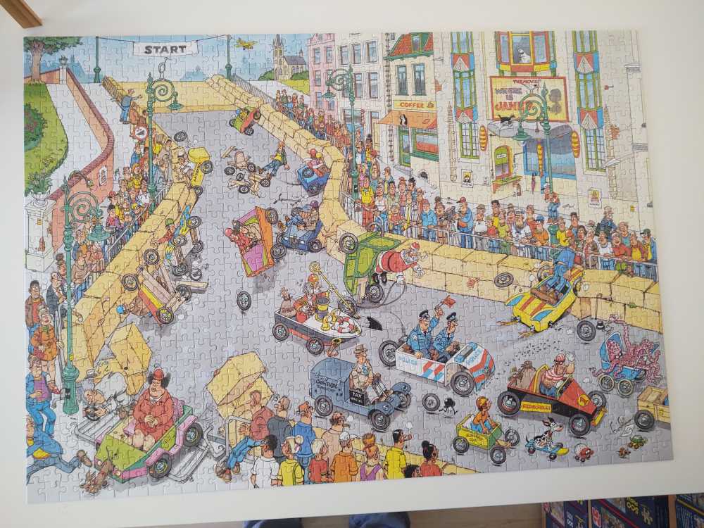 Zeepkistenrace, De - Jumbo puzzle collectible [Barcode 8710126200537] - Main Image 2