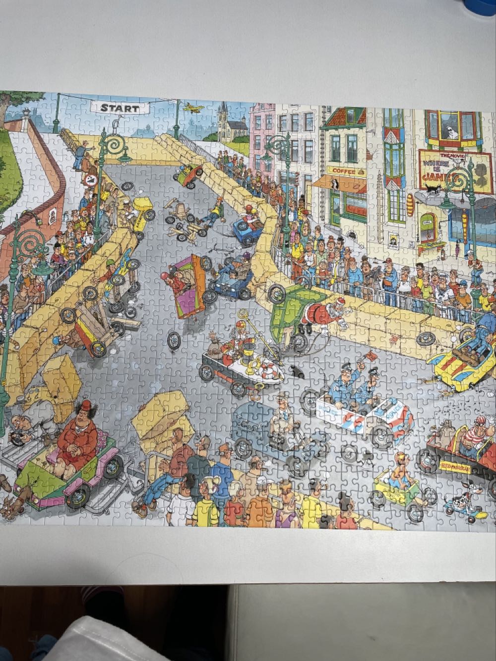 Zeepkistenrace, De - Jumbo puzzle collectible [Barcode 8710126200537] - Main Image 3